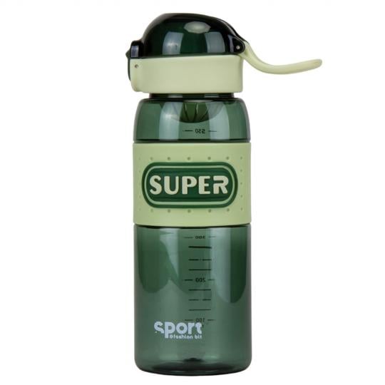Бутылка для спорта Elisey Super 600 мл Зеленый (9110-001) Бутылка для спорта Elisey Super 600 мл Зеленый (9110-001)