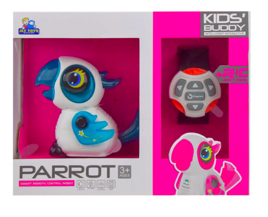 Інтерактивна іграшка Папуга (624-2) - фото 4 Інтерактивна іграшка Папуга (624-2) - фото 4