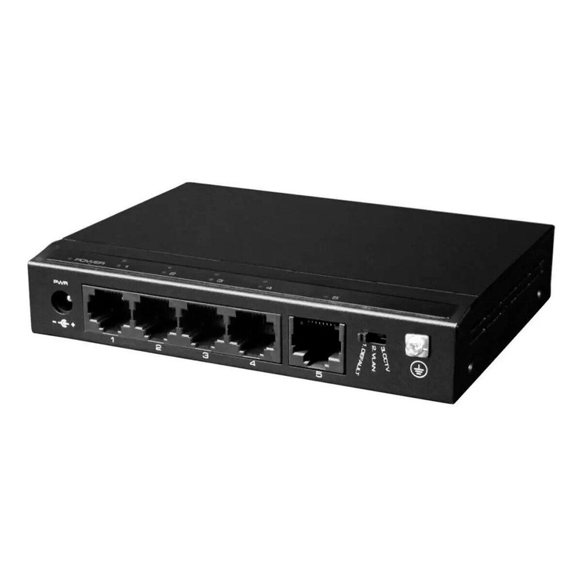 PoE коммутатор UTEPO SF5P-HM (4xPOE, 1xLAN) - фото 1