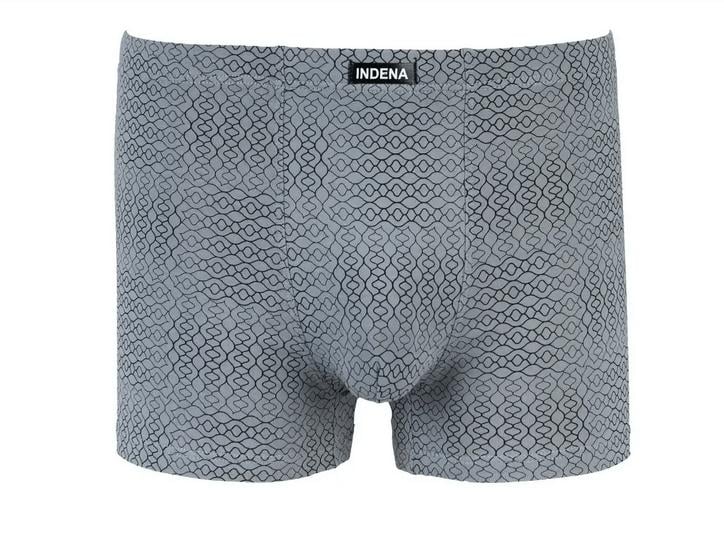 Мужские боксеры стрейчевые INDENA XL р. 46-48 2 шт. Светло-серый (81040)
