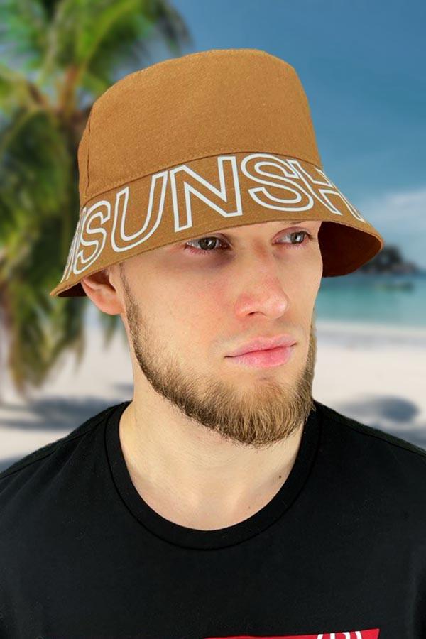 Панама Braxton унисекс Кемел (1345)