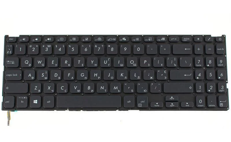 Клавиатура для ноутбука Asus X509FJ Черный (170049)