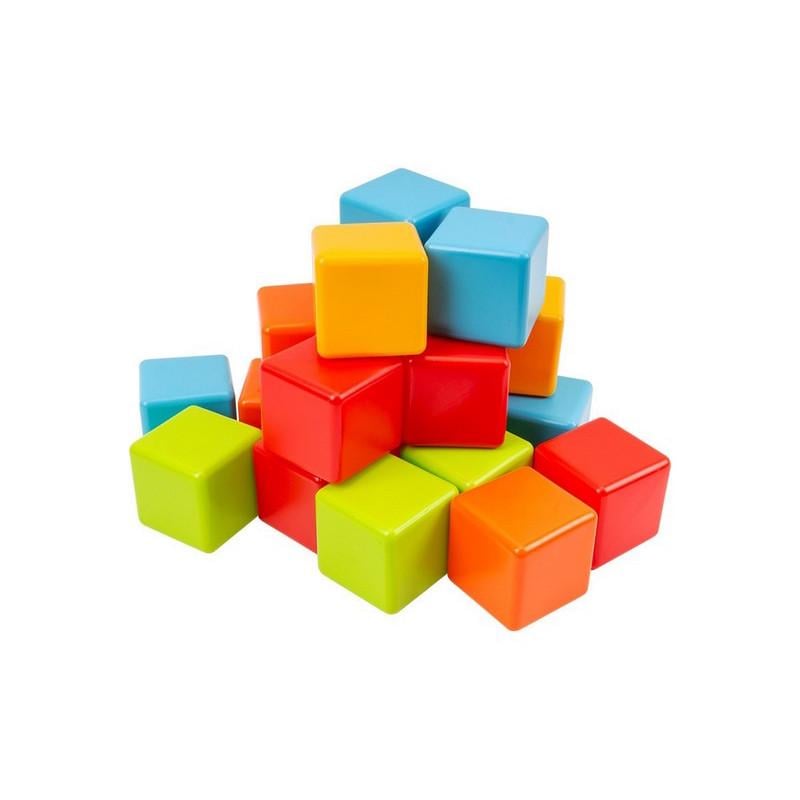 Ігровий набір ТехноК Кубики 20 шт. Різнокольоровий (IG-173-N-764)