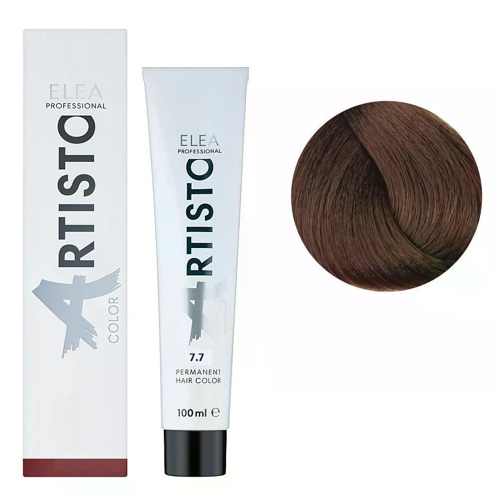 Крем-краска для волос Elea Professional Artisto Color 7.7 Коричнево-русый 100 мл