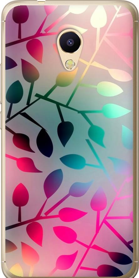 Чехол на Meizu M5s Листья (2235u-776-42517)
