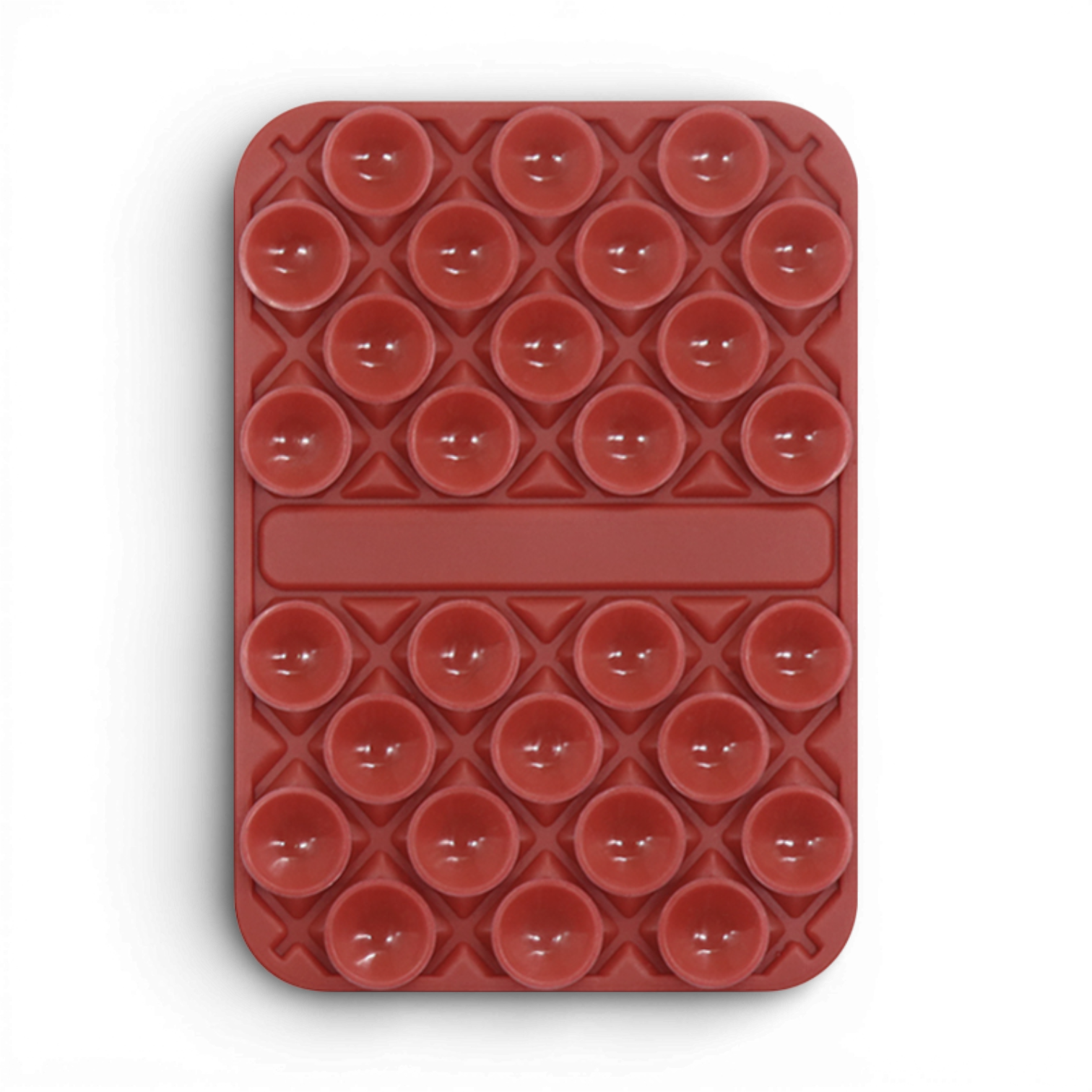 Тримач для телефону GDragon двосторонній силіконовий Темно-червоний (31573943)