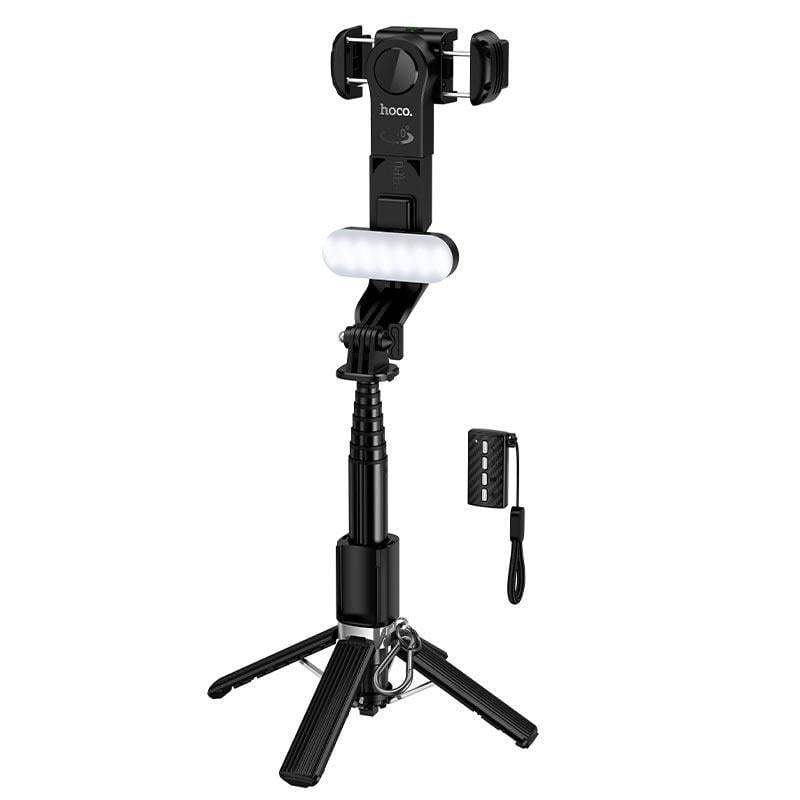Монопод Hoco DYY06 Bluetooth 182-1040 мм для смартфонов 4,7-7,2" Black (17666) Монопод Hoco DYY06 Bluetooth 182-1040 мм для смартфонов 4,7-7,2" Black (17666)