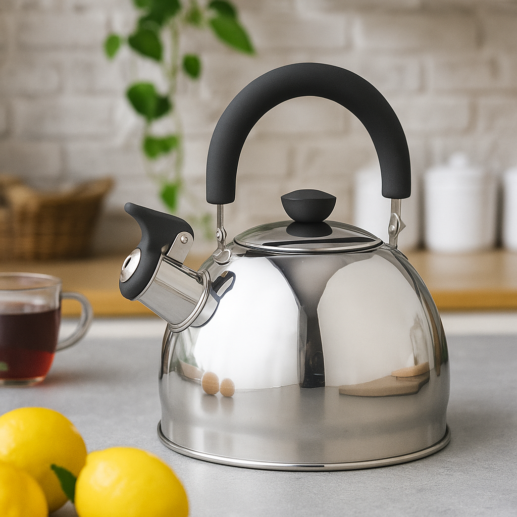 Чайник для плиты со свистком BlackArc нержавеющая сталь одинарное дно 2,0 л (03-MH-3531)