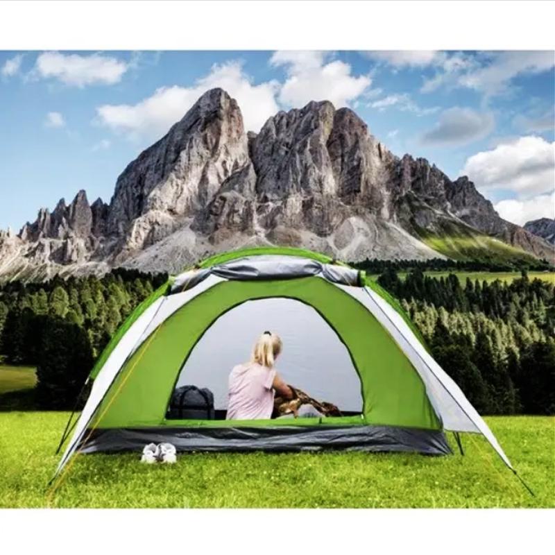 Палатка туристическая кемпинговая Trizand Nevada 23483 водонепроницаемая 4 местная с навесом и чехлом - фото 3