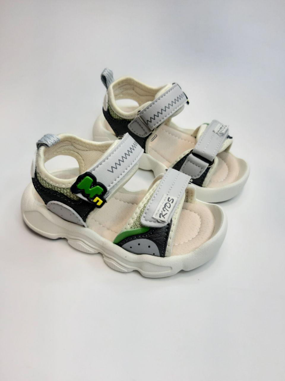 Босоножки для девочки Apawwa р. 24 15 см Серый (912 E grey)