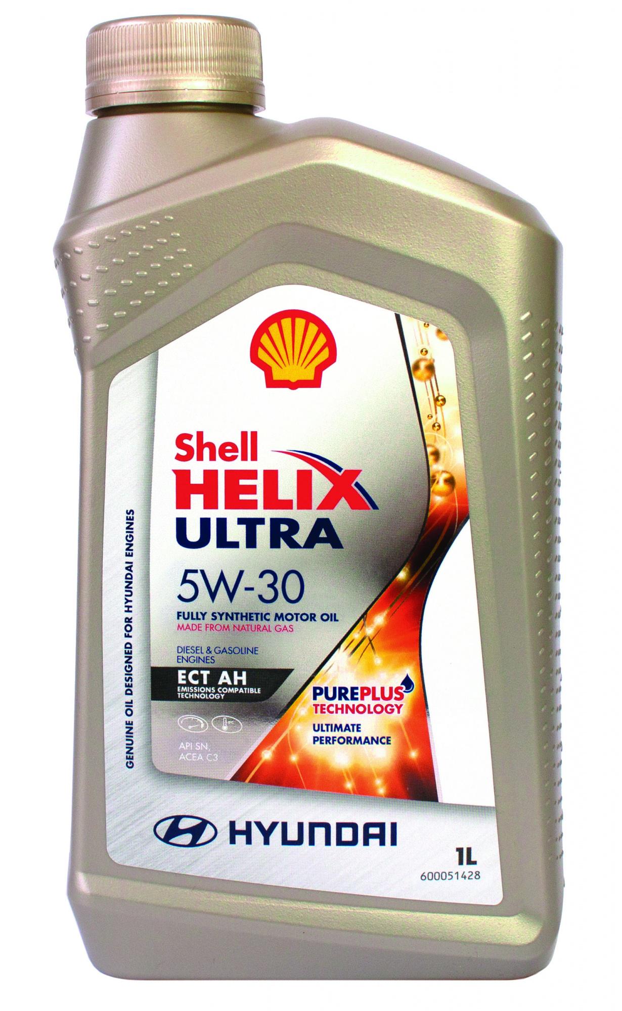 Моторне масло SHELL Helix Ultra ECT C3 AH Hundai 5W-30 1 л