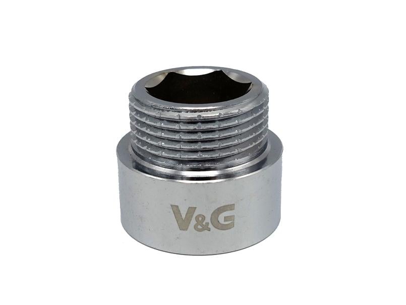 Удлинитель хромированный Valogin 3/4" x 15 ВН (VG-210114)