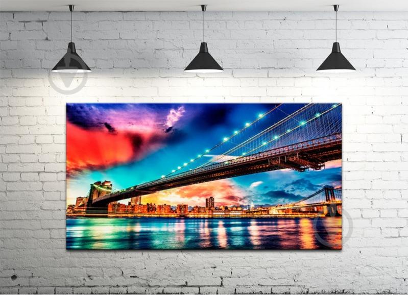 Картина на холсте ProfART S50100-g382 100 x 50 см Город (hub_bLed11563)