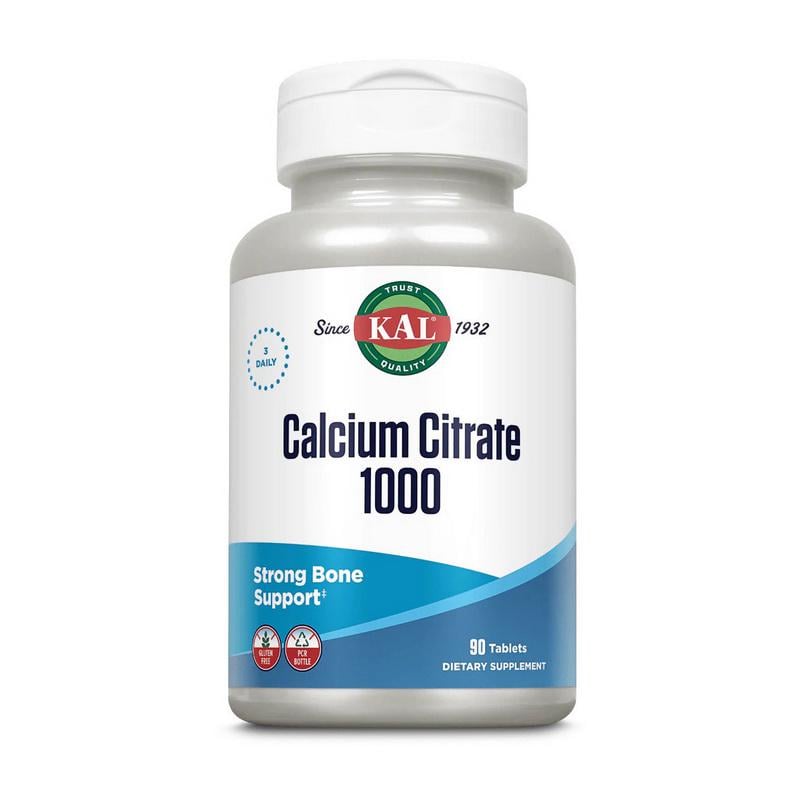 Кальций цитрат KAL Calcium Citrate 1000 90 табл.