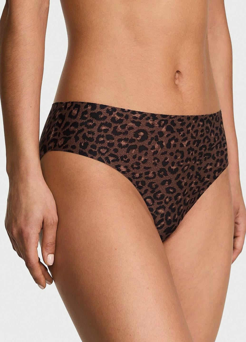 Трусики бикини эластичные Victoria's Secret Body by Victoria Flex Mid-Rise Bikini Panty XS Леопардовый (00428716SPAXS)