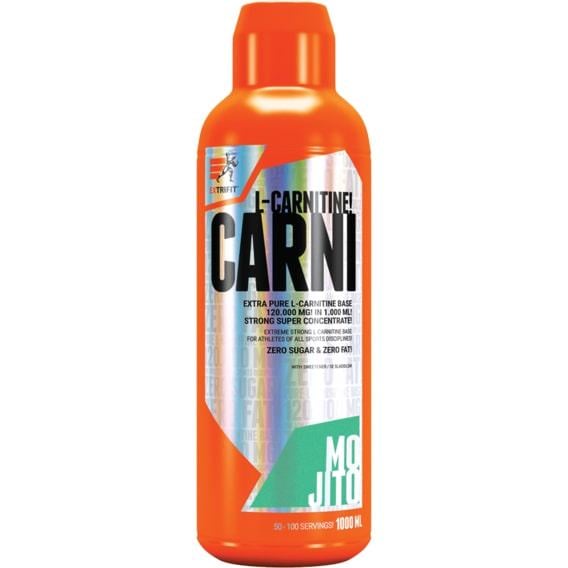 Жироспалювач для спорту Extrifit Carni Liquid 120000 1000 мл 100 порцій Mojito - фото 1