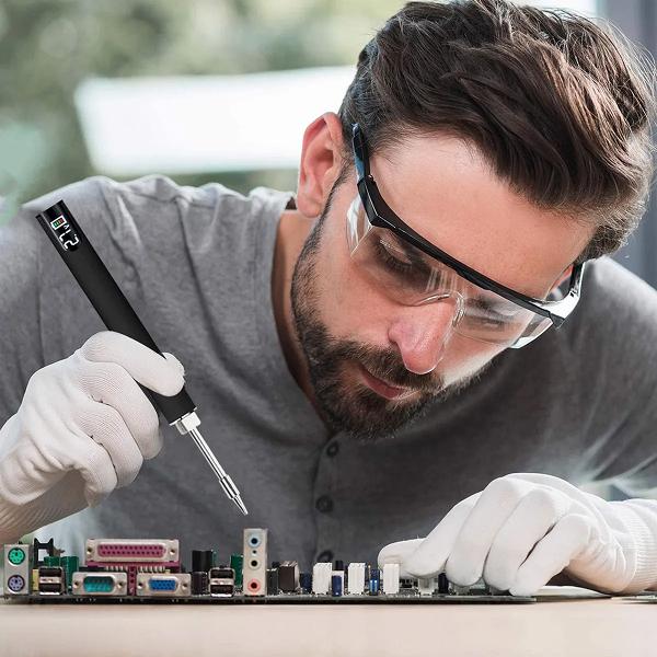 Паяльник акумуляторний з регулюванням температури 200-450°C (id_3808) - фото 4 Паяльник акумуляторний з регулюванням температури 200-450°C (id_3808) - фото 4