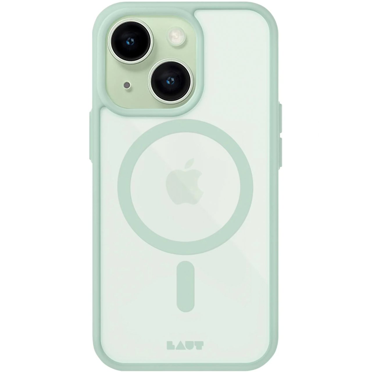 Чохол накладка Laut Huex Protect Case with MagSafe for iPhone 15 Plus, Mint (L_IP23C_HPT_MT) - фото 2