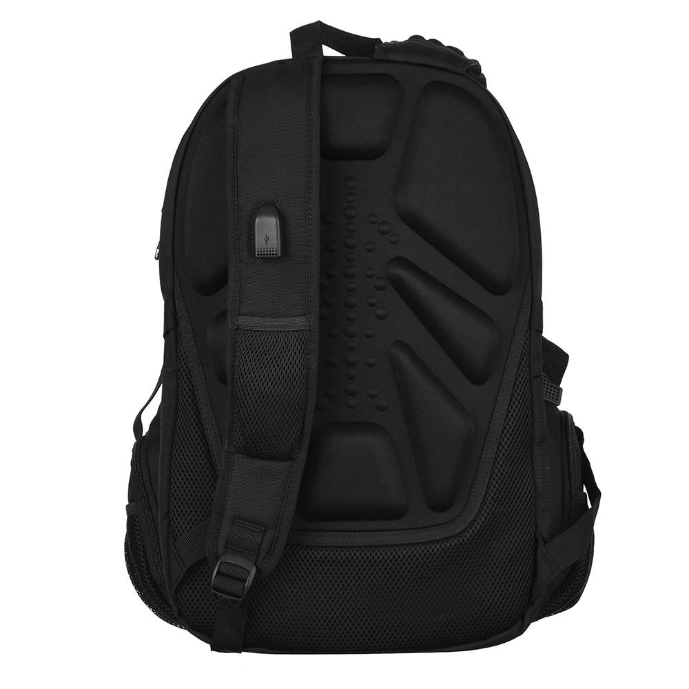 Рюкзак міський 2E Smartpack 16" із вбудованим USB-кабелем Black (iz15638) - фото 4