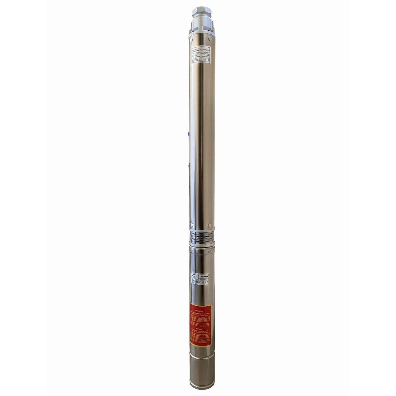 Скважинный насос с повышенной стойкостью к песку Optima PM 4QJm4/23 1,8 кВт 168 м/2 м кабель