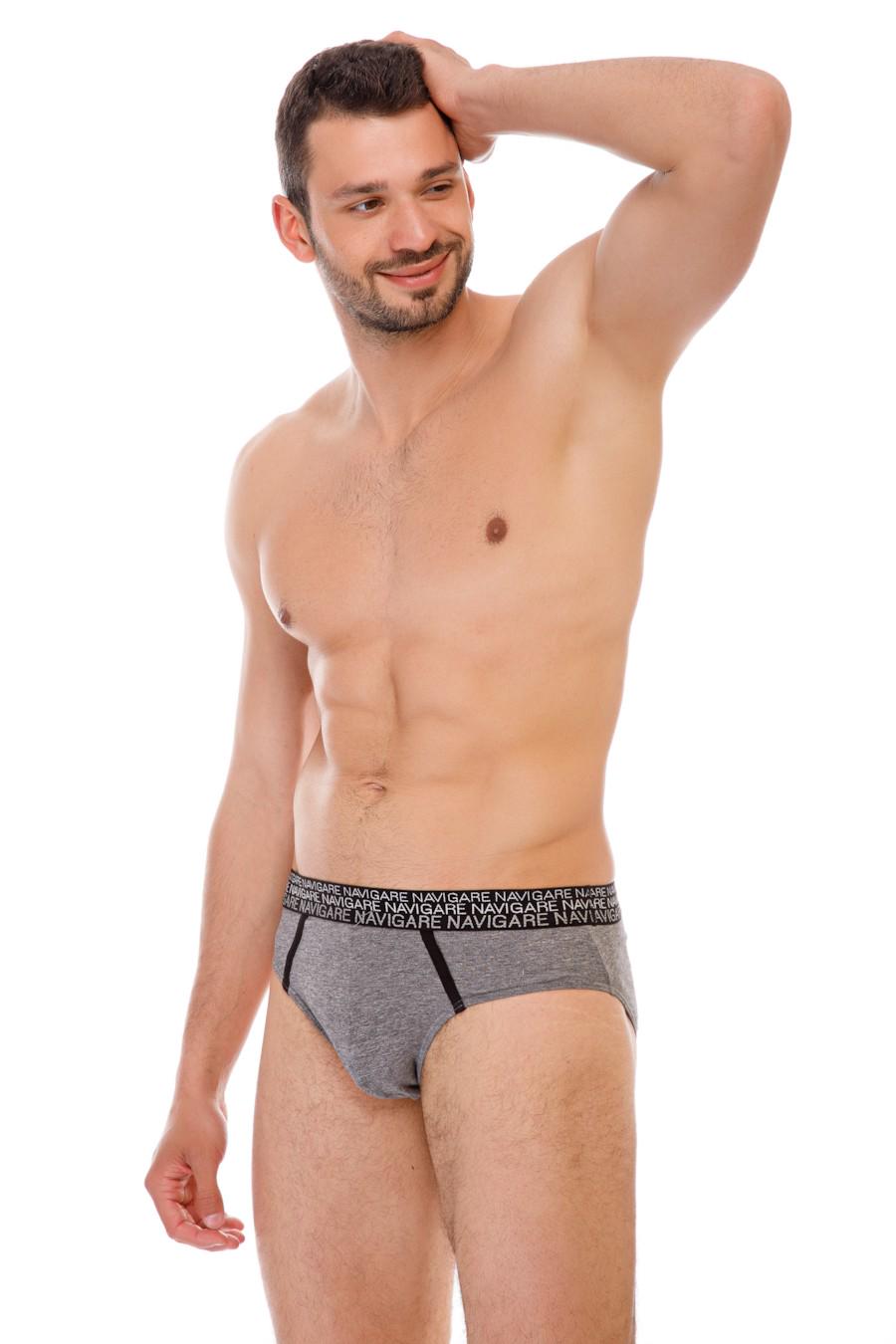 Трусы слип Navigare р. 48/M Серый (57190) Трусы слип Navigare р. 48/M Серый (57190)