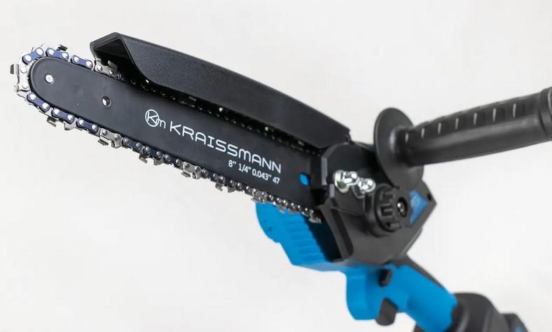 Аккумуляторная цепная пила KRAISSMANN 2032 AKS-BL 20 4000 мАч и ЗУ (2135057617) - фото 6 Аккумуляторная цепная пила KRAISSMANN 2032 AKS-BL 20 4000 мАч и ЗУ (2135057617) - фото 6