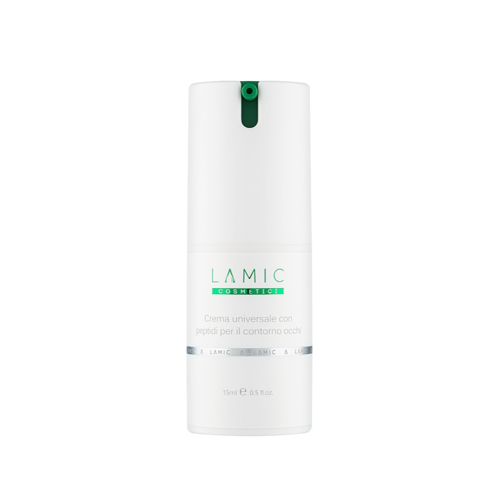 Крем універсальний із пептидами для контуру очей Lamic Crema Universale Con Peptidi per il Contorno Occhi 15 мл