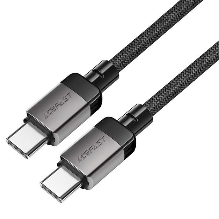 Кабель Acefast C9-03 USB 2.0 USB-C to USB-C 1,2 м 60W 3A Black (6974316282679) - фото 3 Кабель Acefast C9-03 USB 2.0 USB-C to USB-C 1,2 м 60W 3A Black (6974316282679) - фото 3