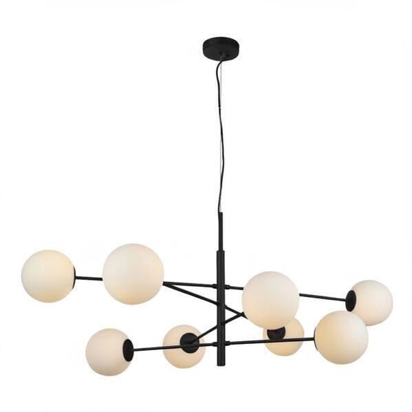 Люстра Azzardo AZ4422 Oviedo 8 BK/BK