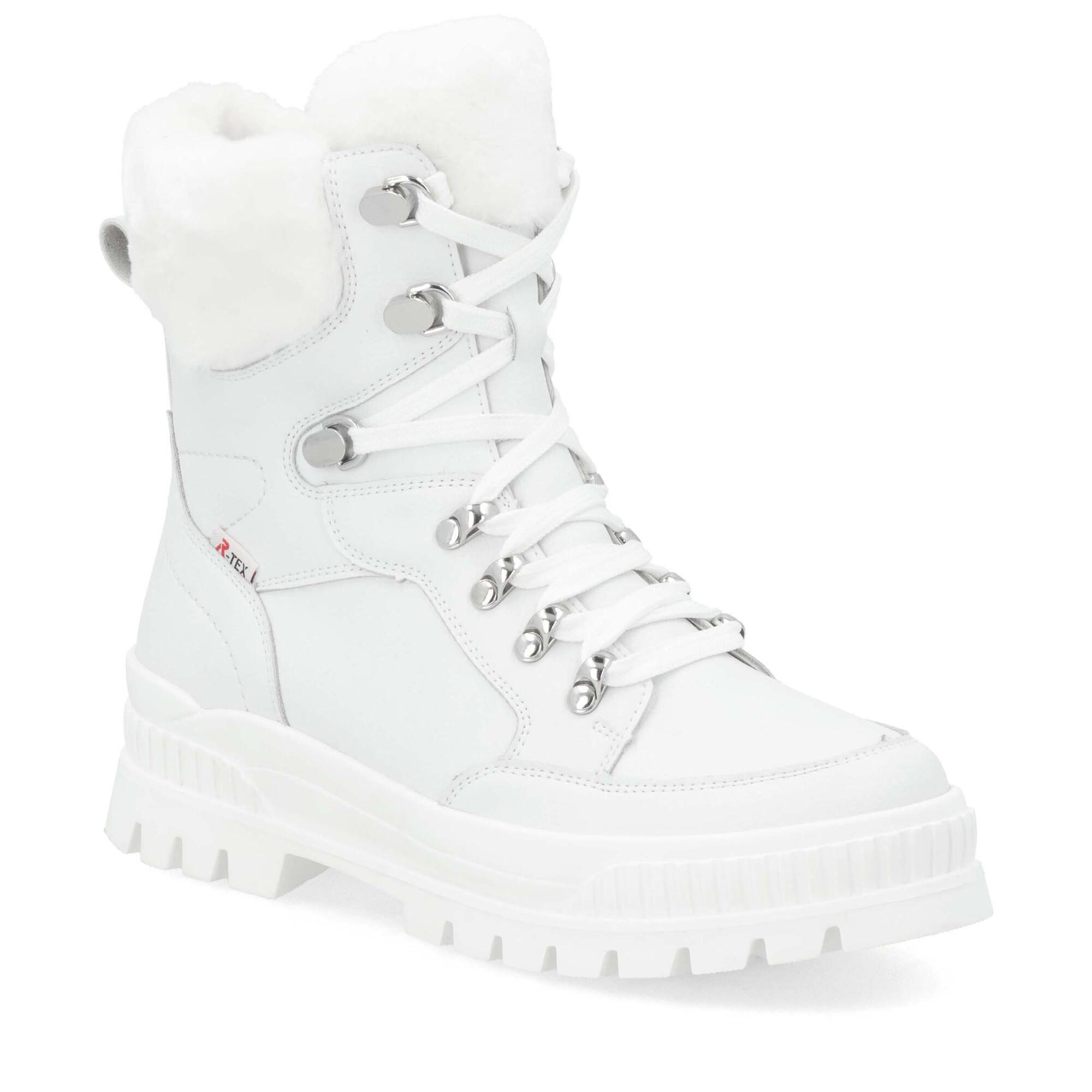 Ботинки женские зимние RIEKER Evolution повседневные р. 39 Белый (013843-39)