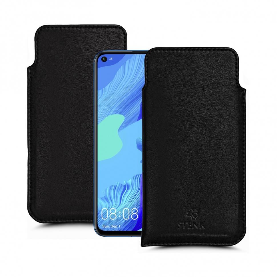 Футляр Stenk Elegance для Huawei Nova 5T Черный (64542)