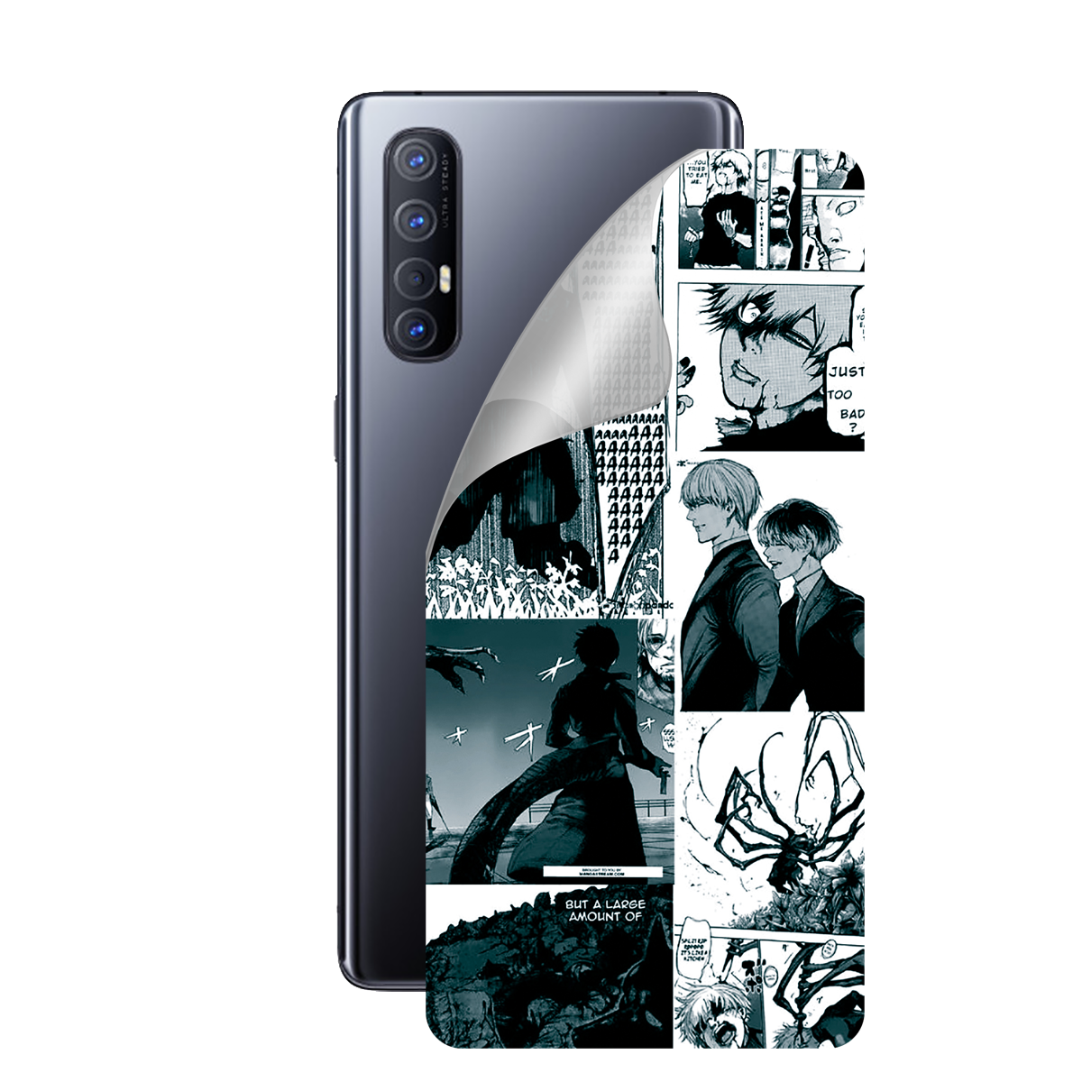 Поліуретанова плівка для Oppo Reno3 серії Print Armor