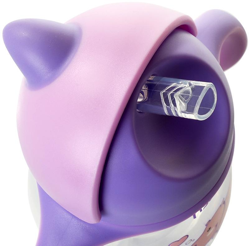 Бутылочка детская Fissman Babies Носорог с ручками 260 мл - фото 2 Бутылочка детская Fissman Babies Носорог с ручками 260 мл - фото 2