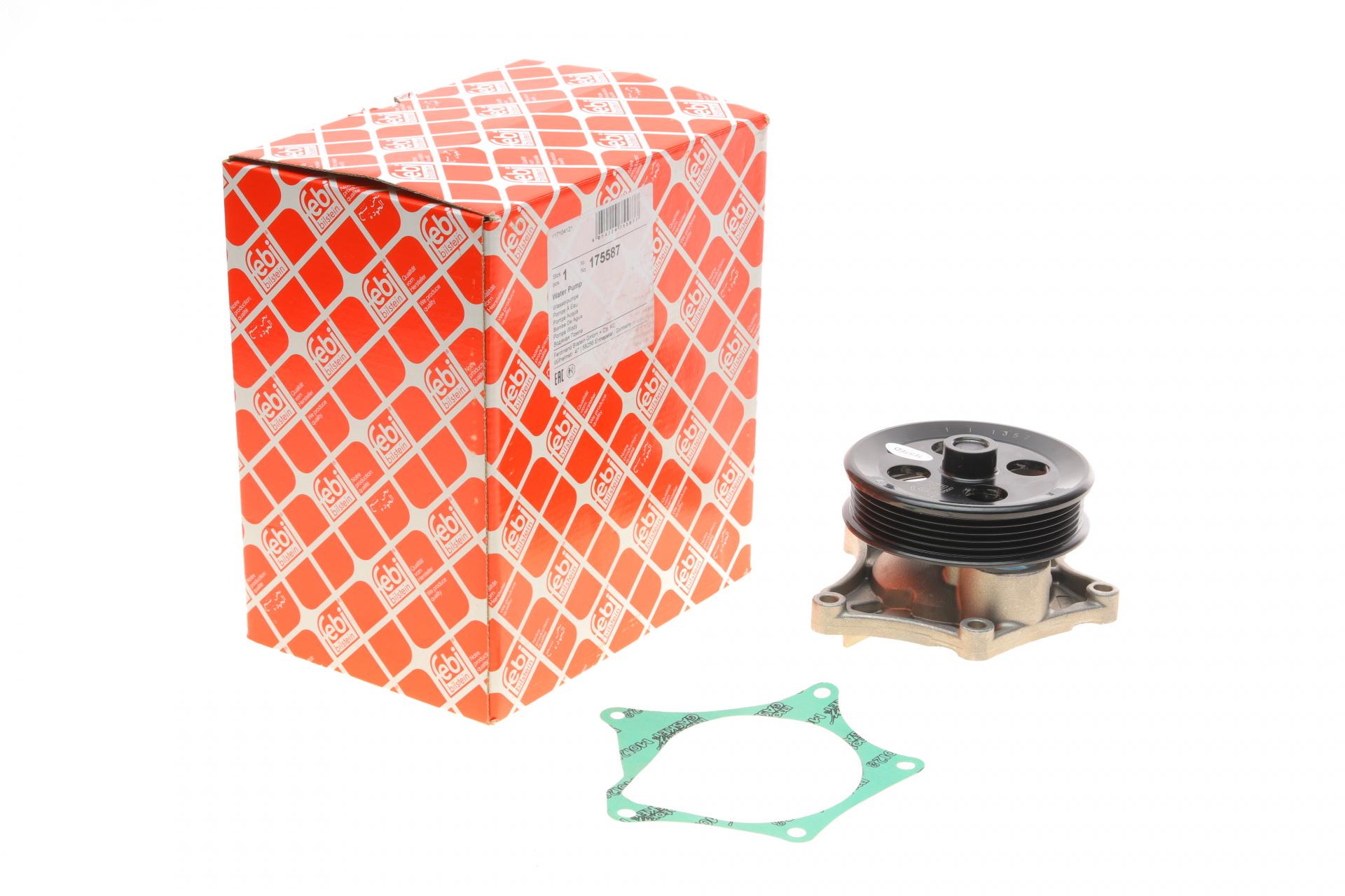 Помпа води FEBI BILSTEIN Opel Astra K 1.4 15- - 175587 (25587778)