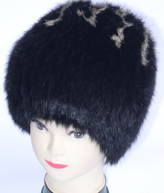 Шапка меховая женская из кролика (28270)