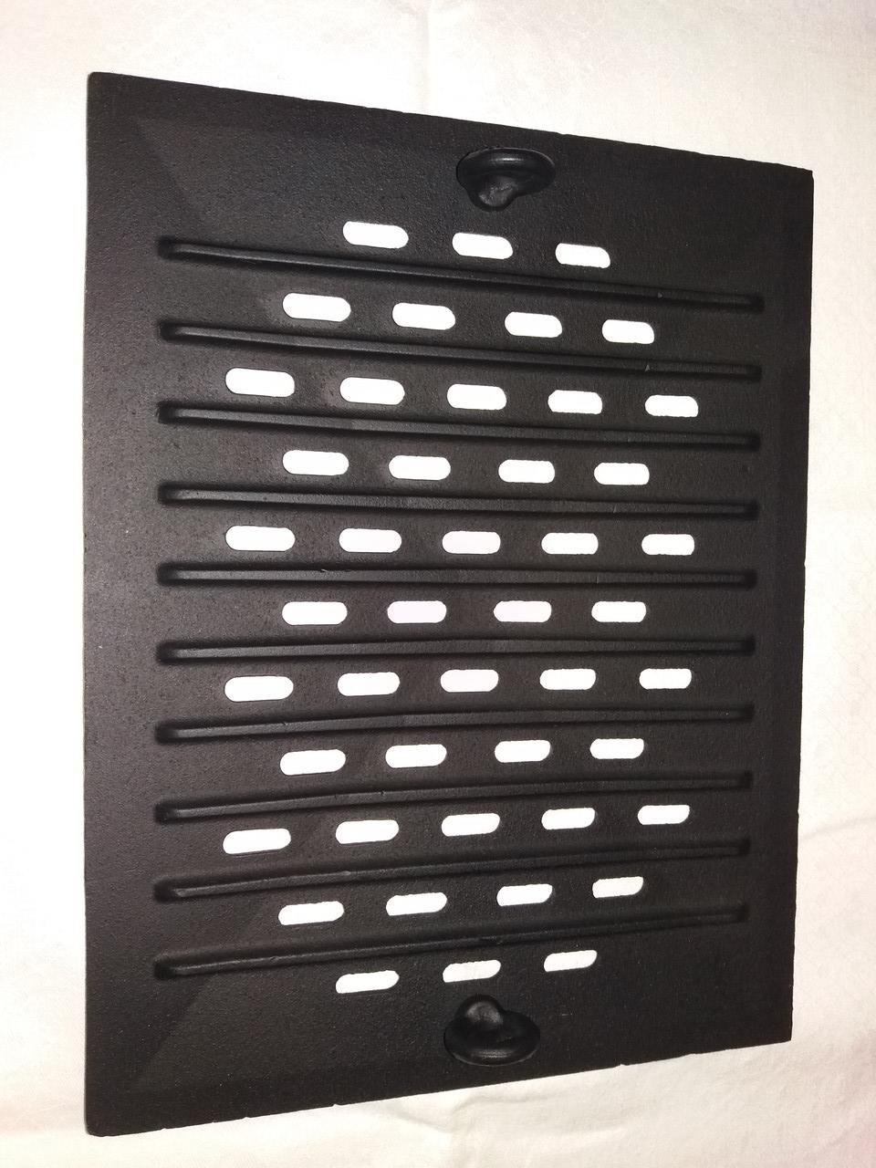 Чугунная решетка 295х380 мм - фото 2 Чугунная решетка 295х380 мм - фото 2