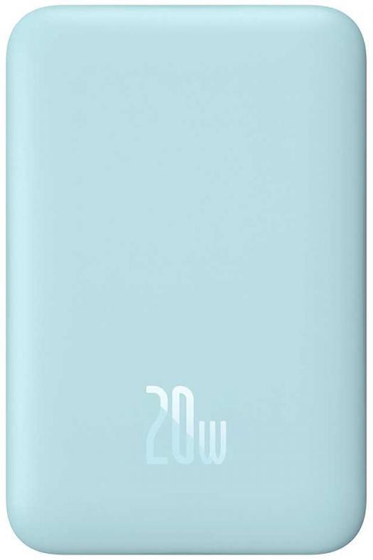 Портативная батарея Baseus Magnetic Mini Wireless Fast Charge 10000 mAh 20 W PPCX030003 Blue (1972675461)