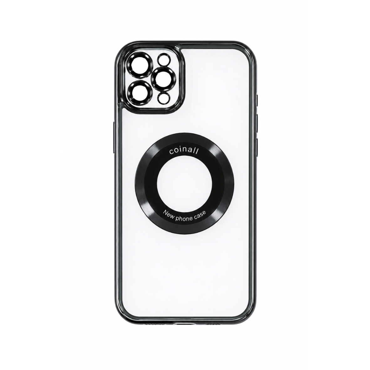 Магнітний чохол XON PhoneCase Magnetic для iPhone 11 Pro Max (PCMC1111400B 8000) Чорний/Прозорий