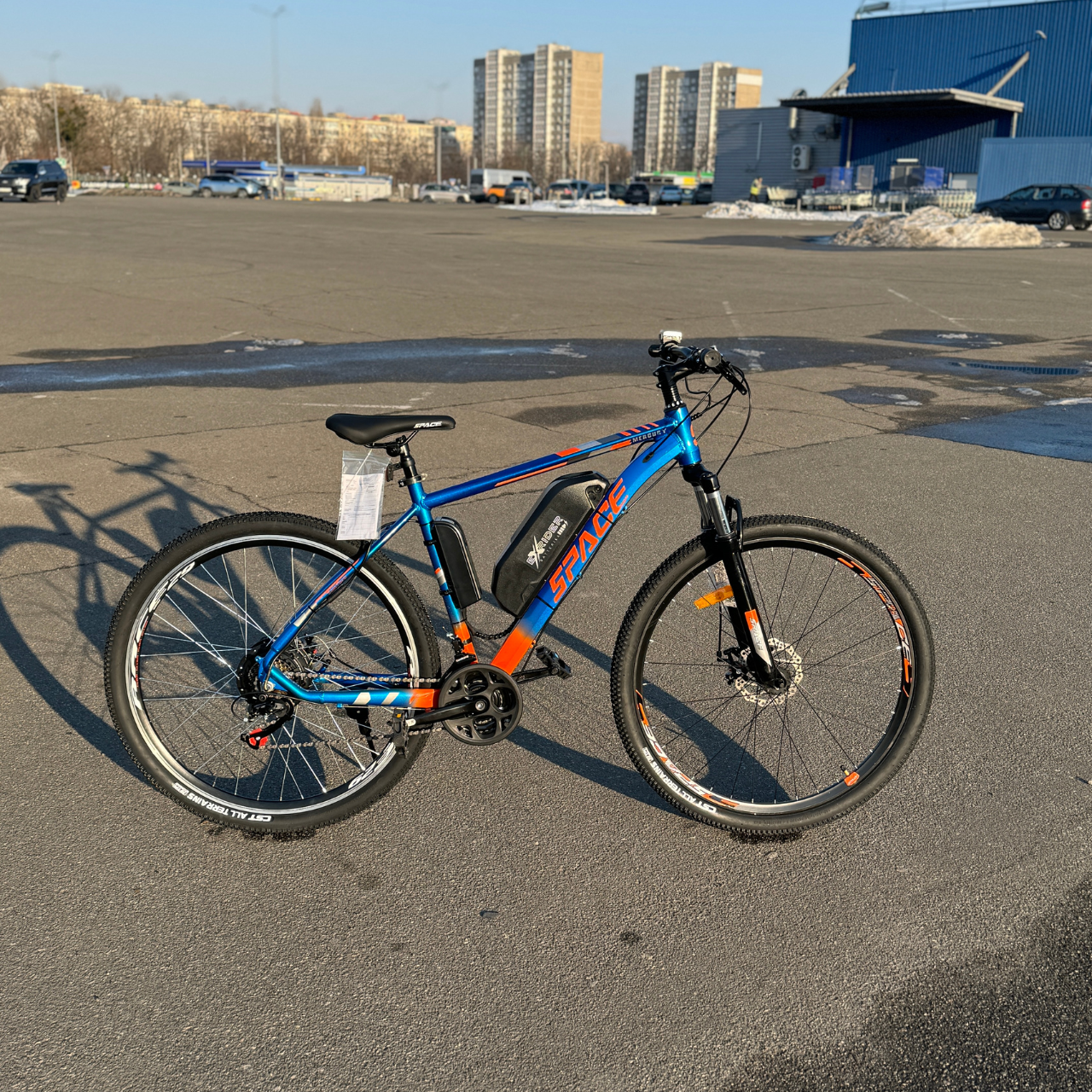Велосипед з Е-комплектом 29" SPACE MERCURY Blue 2025 48 В 500 Вт MXSUS 10 Ah/до 35 км запас ходу - фото 2 Велосипед з Е-комплектом 29" SPACE MERCURY Blue 2025 48 В 500 Вт MXSUS 10 Ah/до 35 км запас ходу - фото 2
