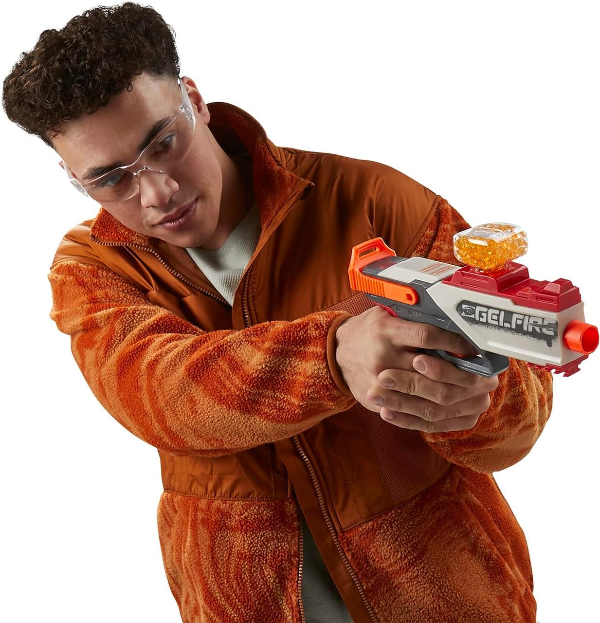 Бластер з кулями та окулярами NERF Gelfire Legion Spring Action Blaster Hasbro F7979 (20645327) - фото 7