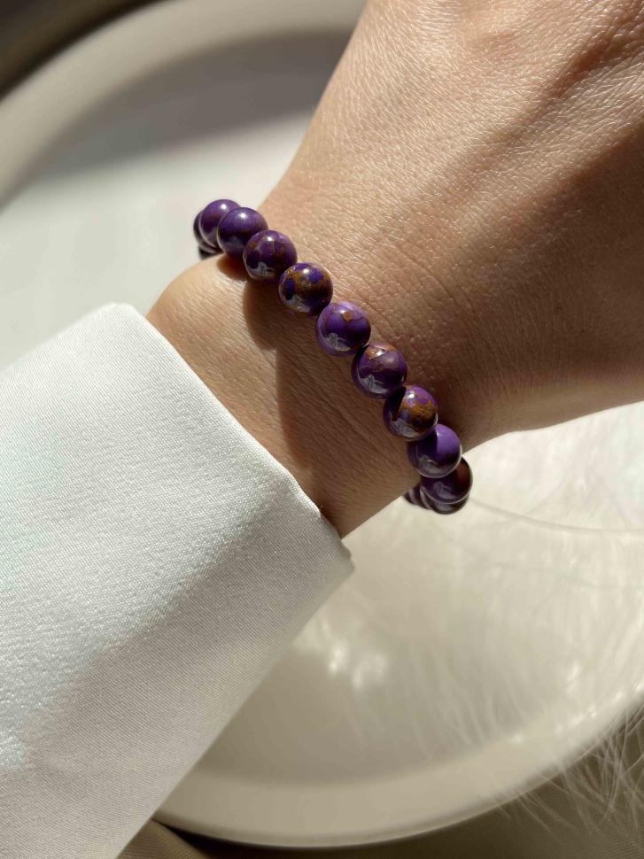 Браслет из натурального камня фосфосидерит (4843)