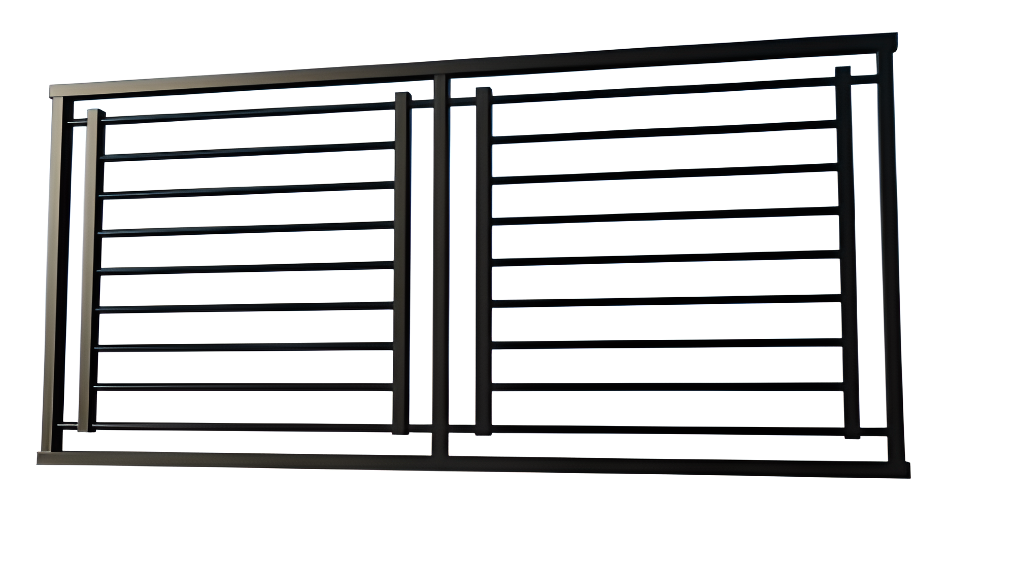 ᐉ Забор секционный металлический 1200х2000 мм порошковая покраска ...