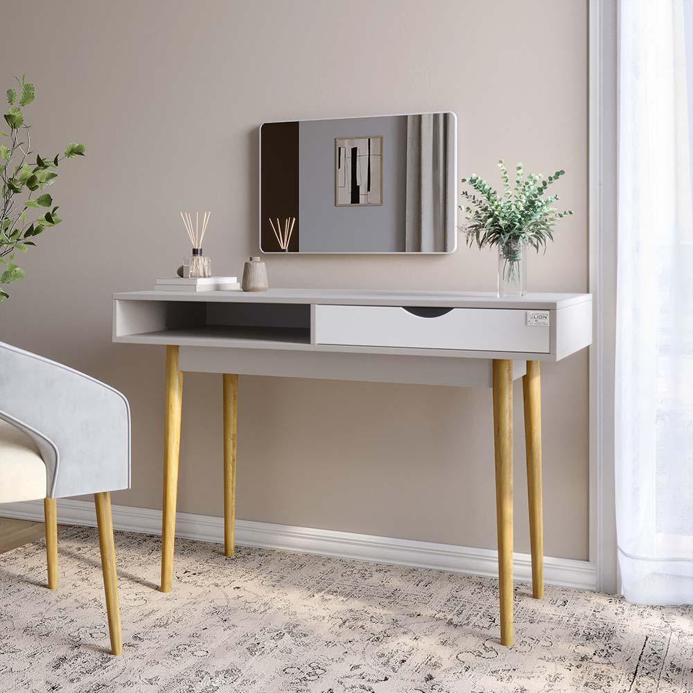 Письменный стол Lion Сканди-1 Нимфея Альба/Кашемир (Lion-041197)