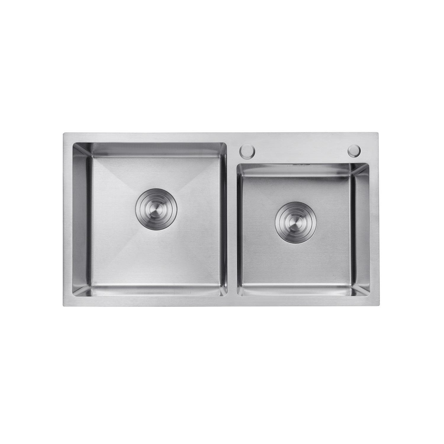 Мойка для кухни Kroner KRP Gebürstet 7843ZHM 3,0/1,0 мм (CV022805)