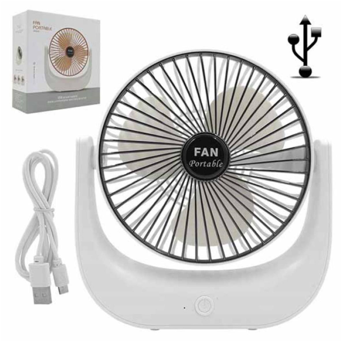 Вентилятор портативний міні Portable Fan (F137) - фото 4