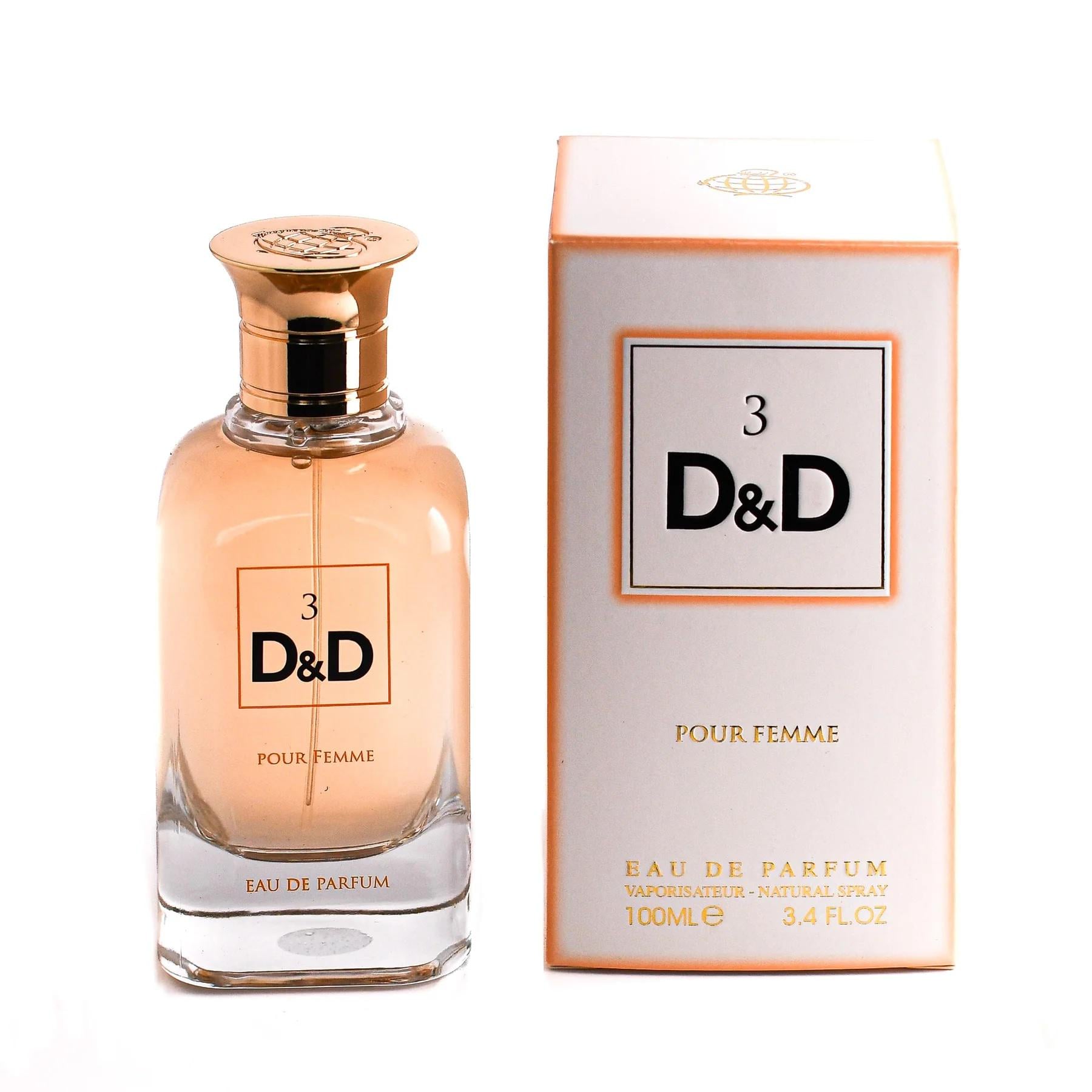 Парфюмированная вода для женщин Fragrance World D&D № 3 100 мл (388431)