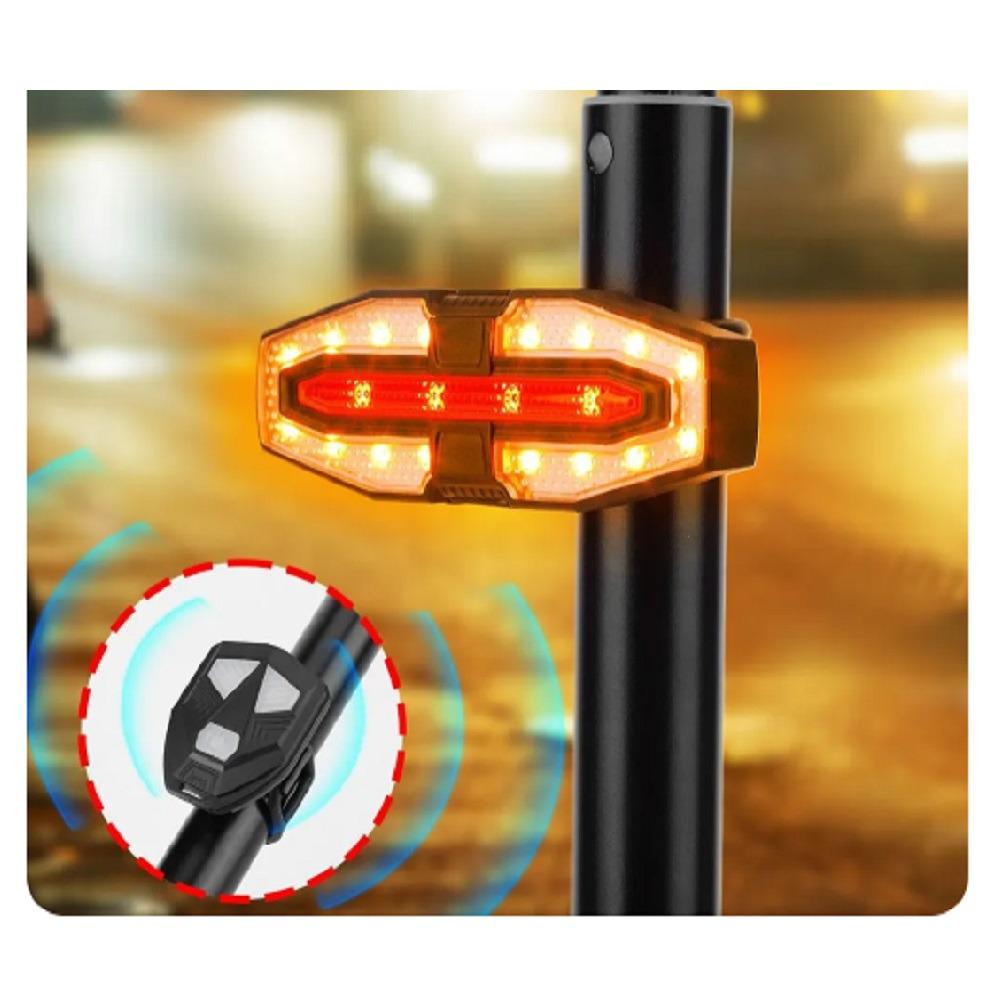 Фонарик аккумуляторный VL97745 USB задний поворотный для велосипеда - фото 2