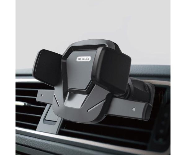 Держатель автомобильный Wekome WP-U82 в дефлектор Black - фото 2 Держатель автомобильный Wekome WP-U82 в дефлектор Black - фото 2