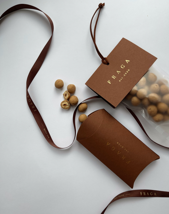 Фундук Fraga карамелизированный с добавлением соли в шоколаде с вафельной крошкой 50 г Фундук Fraga карамелизированный с добавлением соли в шоколаде с вафельной крошкой 50 г