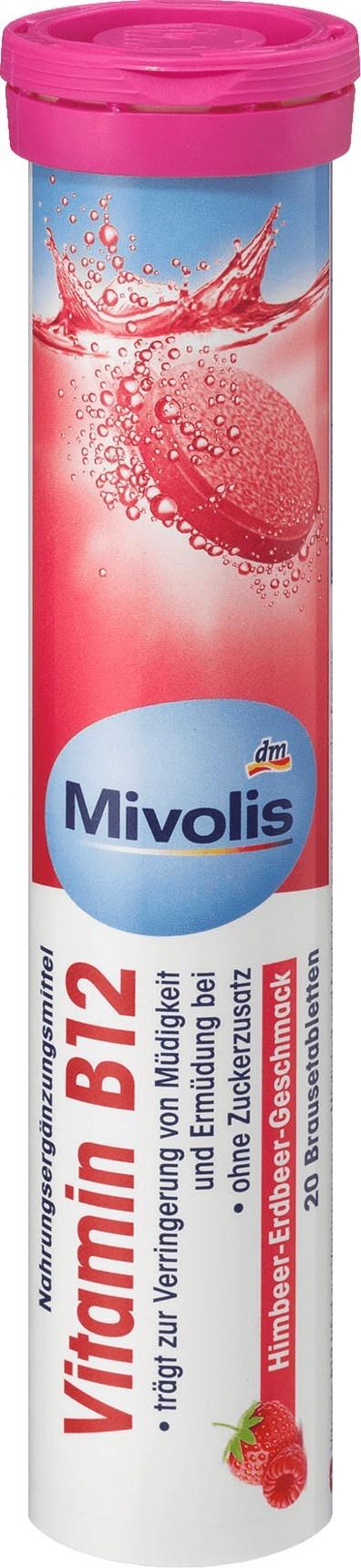 Вітаміни Mivolis Vitamin B12 20 шипучих таблеток (MVS-00005)